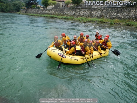 2012-06-23 Stage estivo hockey Asiago 139 Rafting sul Brenta